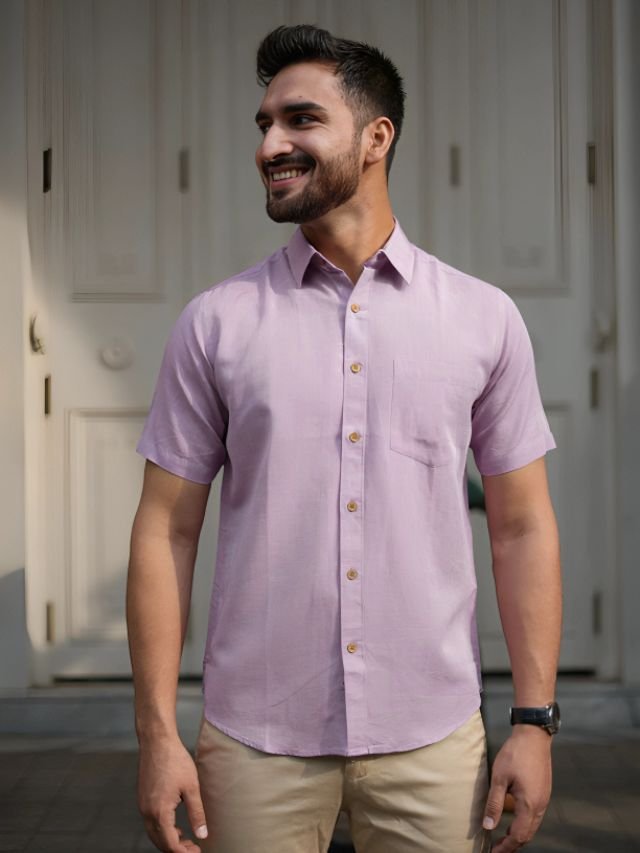 Plain Lavender Shirts For Men Plain Lavender Shirts For Men