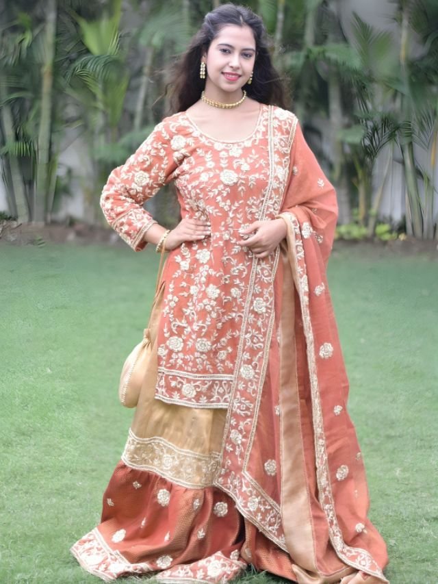 Punjabi Gharara Suit Punjabi Gharara Suit