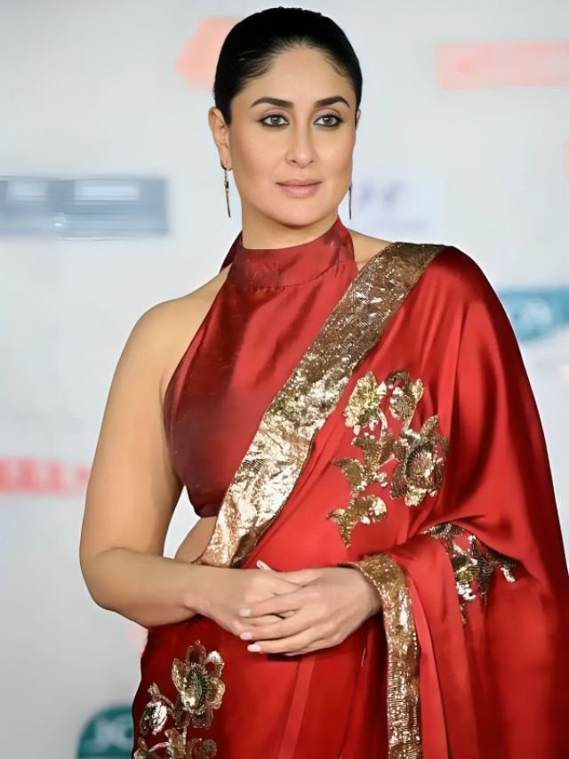 Kareena Kapoor Khan in Red Colour Saree Kareena Kapoor Khan in Red Colour Saree