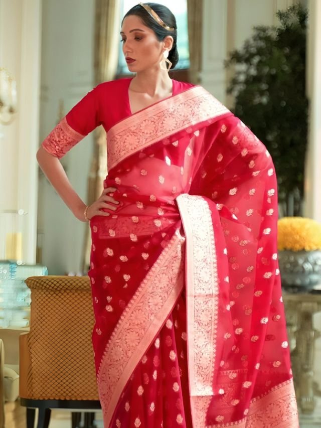 Chanderi Silk saree in USA