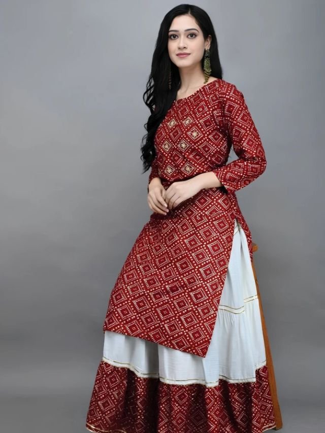 Pair Your Kurti with Skirts Pair Your Kurti with Skirts
