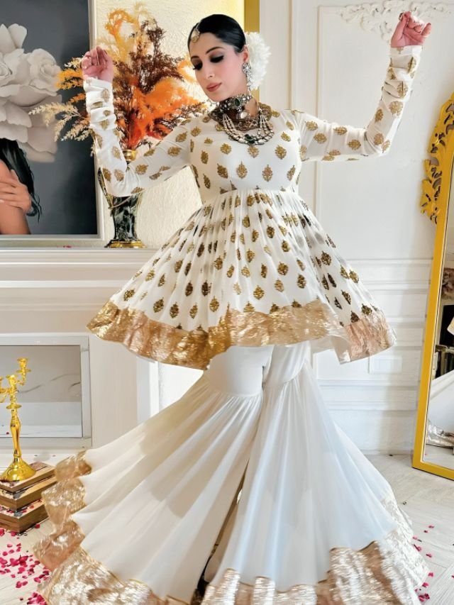 Wear Sharara Pants with kurti Wear Sharara Pants with kurti