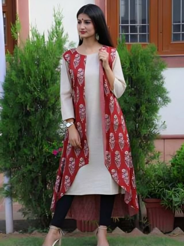 Wear Shrug over kurti Wear Shrug over kurti