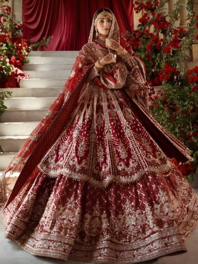 Double Layered Flare Lehenga Double Layered Flare Lehenga