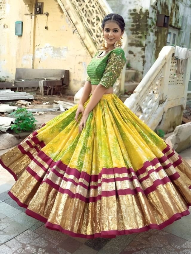 Umbrella Cut Flared Lehenga Umbrella Cut Flared Lehenga