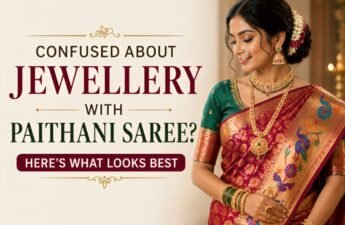 What Jewellery To Wear With Paithani Saree