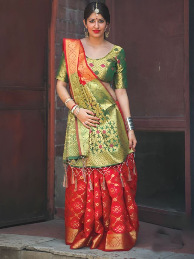 Gujarati Style Saree Gujarati Style Saree