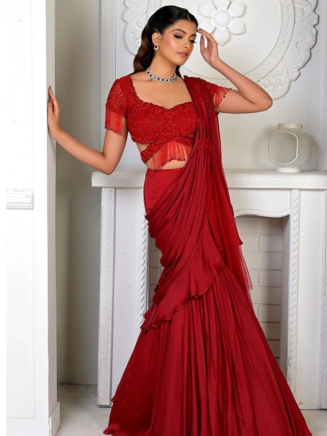 Mermaid Saree Style Mermaid Saree Style