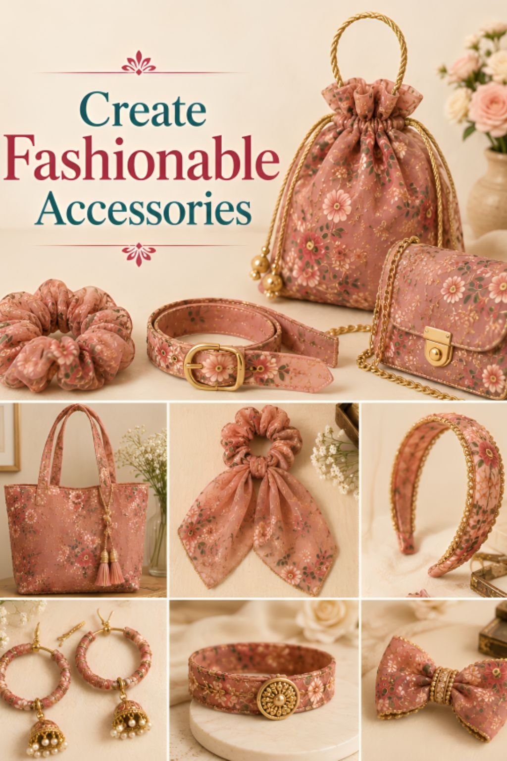 Create Fashionable Accessories Create Fashionable Accessories