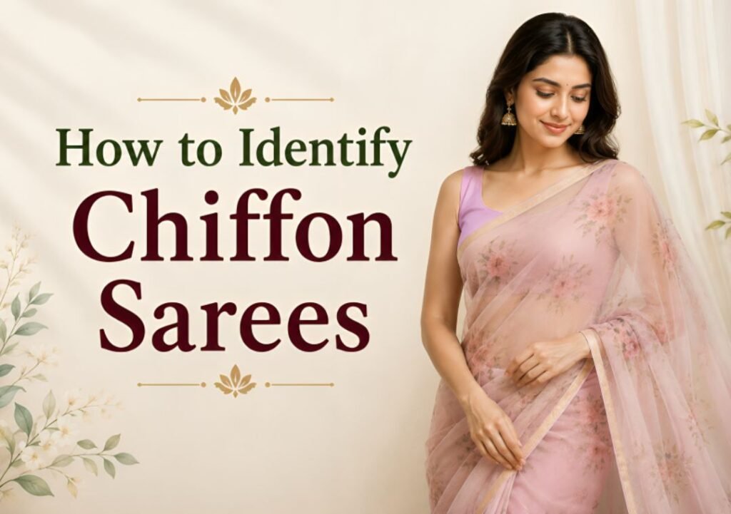 How to Identify Chiffon Sarees How to Identify Chiffon Sarees