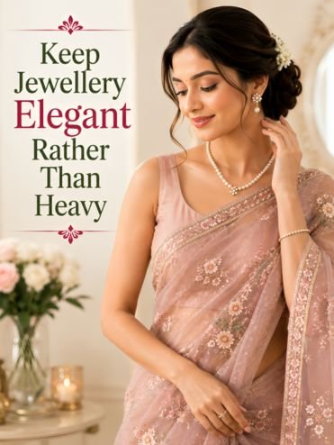 Keep Jewellery Elegant Rather Than Heavy Keep Jewellery Elegant Rather Than Heavy