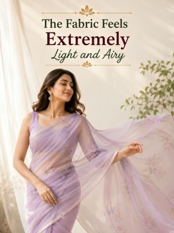The Fabric Feels Extremely Light and Airy The Fabric Feels Extremely Light and Airy