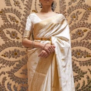 Aaradhna Soft Kanjivaram Jacquard Silk Saree
