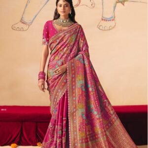 Anaara 8200 Series Dola Zari Silk Saree