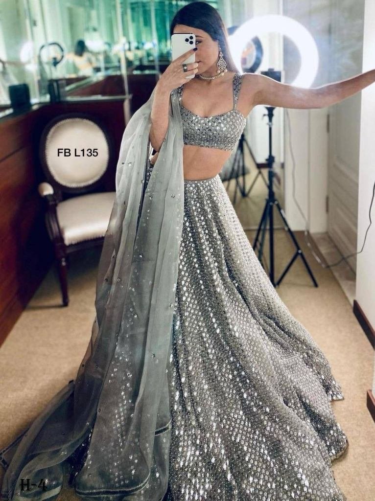 beat the heat with this stunni 1721467801 Beat the Heat With This Grey Stunning Lehenga Set