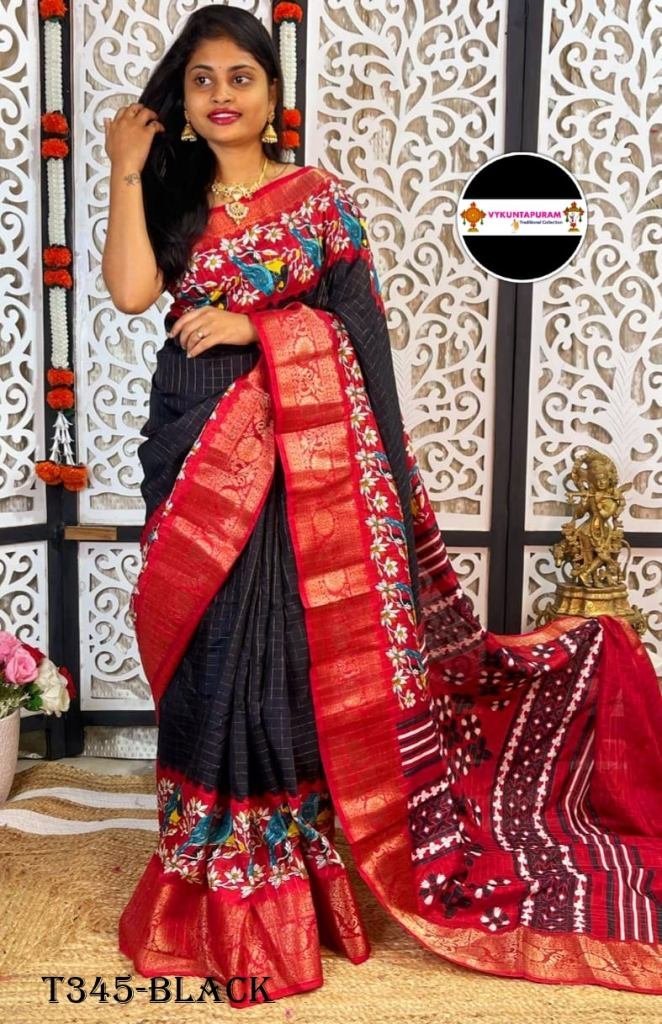 beautiful designer black pure 1724404343 Beautiful Designer Black Pure Dola Silk Saree