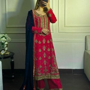 Beautiful Designer Embroidered Readymade Suit