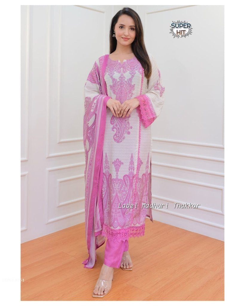 beautiful printed maslin with 1712922822 Beautiful printed Maslin with full Sequence Work kurta set