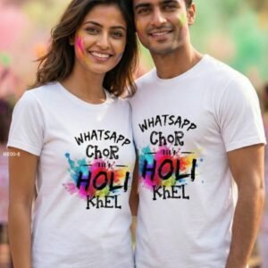 Best Couple Combo T Shirts For Holi
