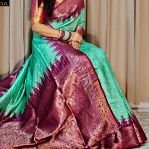 Best Quality Green Soft Silk Saree