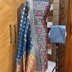 Best Rama Chanderi Salwar Suit Material