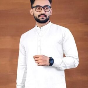 Best White Style Mens Wear Cotton Kurta Shirt