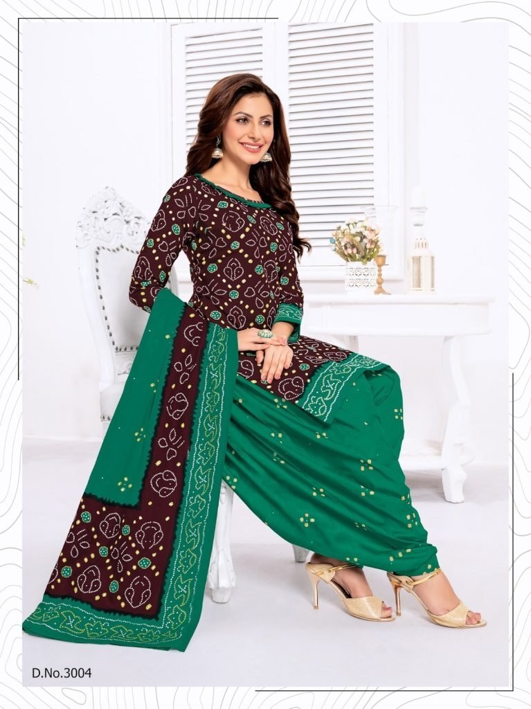 brown and bottle green pure co 1712059159 Brown And Bottle Green Pure Cotton Readymade Printed Patiala Suits