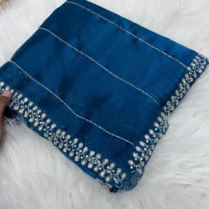 New Collection Rama Jimmy Choo Handwork Saree