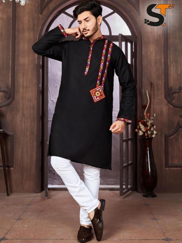 cotton fabric festive wear men 1751545001 Cotton Fabric Festive Wear Mens Kurta