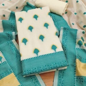 Cotton Rama Color Salwar Suit Material