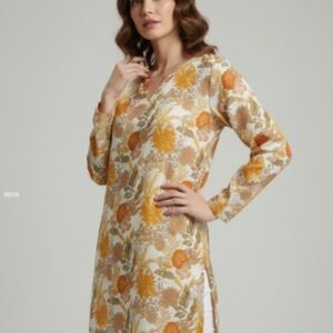 Daily Wear Flower Print Ladies Top