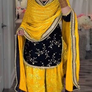 Designer Embroidered Georgette Readymade Patiyala Salwar Suit