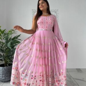 Designer Naira Cut Long Kurtis With Palazo