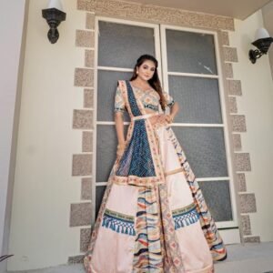 Designer Wedding Mulberry Lehenga Choli