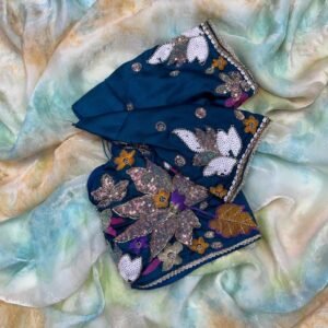 Elegent Space Silk Saree
