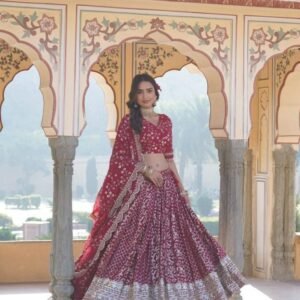 Artfully Crafted Designer Lehenga Choli