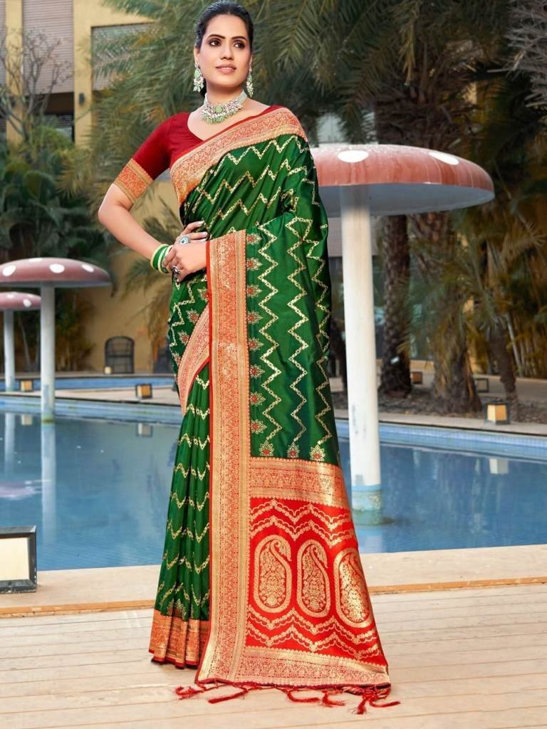 exclusive bunawat armaan silk 1711599736 Exclusive Bunawat Armaan Silk Banarasi Saree caralog