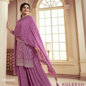 Exclusive Kuleesh Suhaani Heavy Embroidery Dress Material