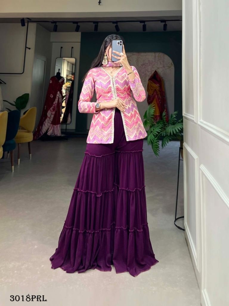 exclusive party wear koti with 1717668389 Exclusive Party Wear Koti With Palazzo Set