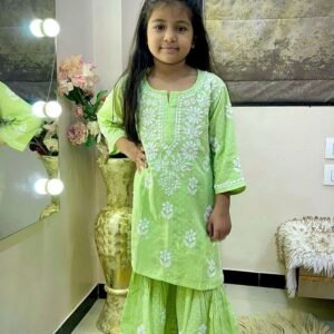 Exclusive Pista Ready To Wear Kids Girls Sharara Suits
