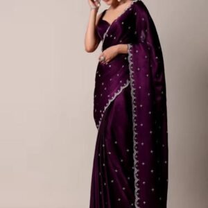 Exclusive Sequence Saree And Blouse