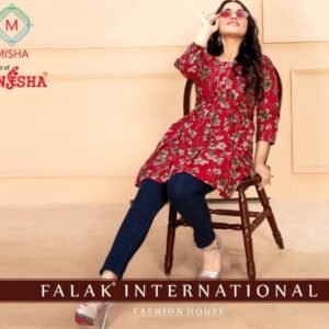 Falak International Mishi A Vol2 Cotton Tunic Top by Ganesha