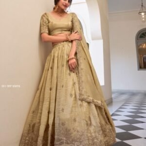 Fancy Design Off White Colour Lehenga Choli