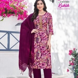 Fancy Devi Kashish Vol 1 Rayon Kurti Top And Dupatta Set