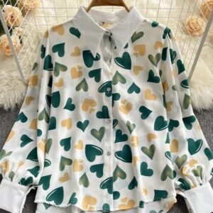 Fancy Digital Print Rayon Sky Color Ladies Top