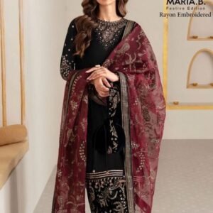 Fancy MARIAB Rayon Embroidery Suit By DEEPSY SUITS From Fab Funda