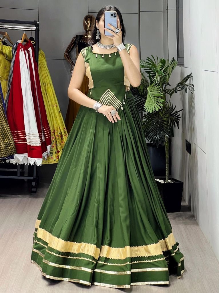 fancy navratri lehenga pure ra 1757589063 Fancy Navratri Lehenga Pure Rayon Cotton With Designer Top