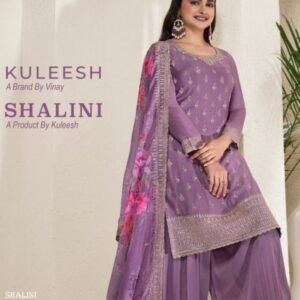 Fancy Shalini Embroidery Chinon Digital Printed Ready Made Suit