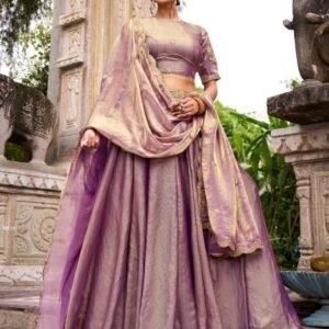 Fandy Lavender Lehenga Choli With Sequins Work