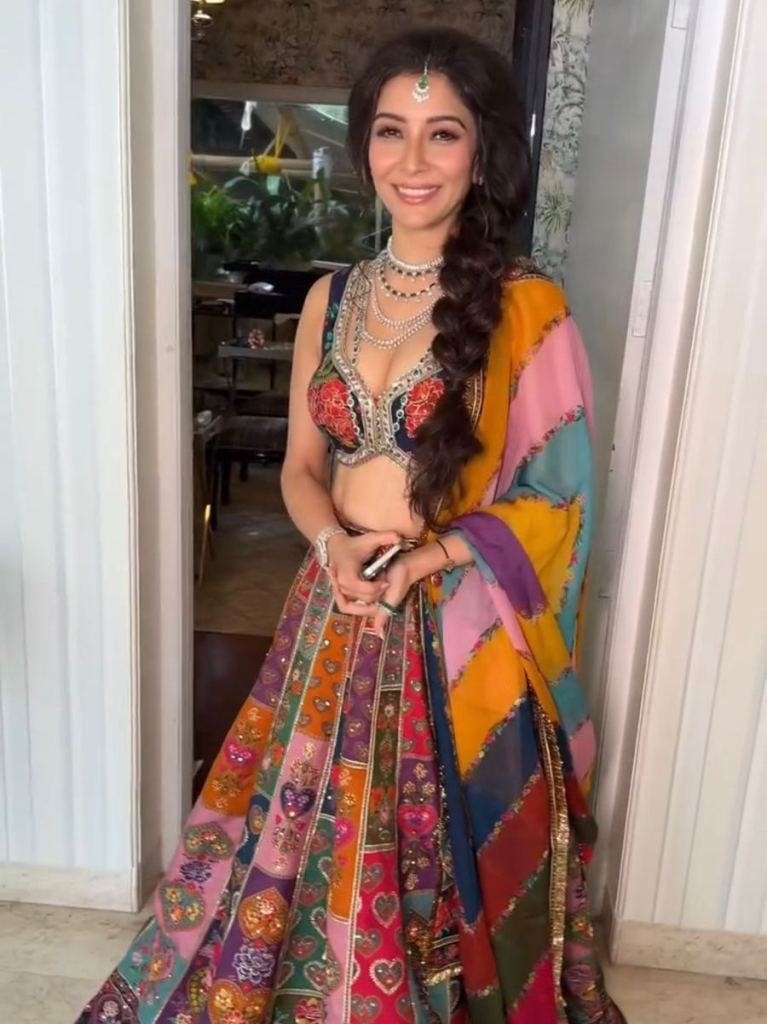 festival wear digital printed 1733922030 Festival Wear Digital Printed American Silk Lehenga Choli